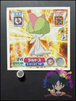 Ralts Pokemon Sticker Ruby and Sapphire Seal Collection Japanese Nintendo OD - Image 1