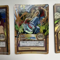 Monkey D. Luffy Card Hyper Battle TCG Japanese Carddass One Piece Cards set - Image 3