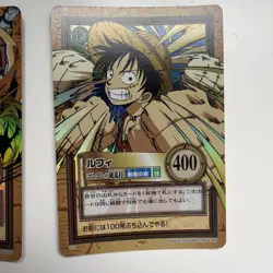 Monkey D. Luffy Card Hyper Battle TCG Japanese Carddass One Piece Cards set - Image 4