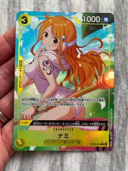 ONE PIECE Nami ST29-008 Alt Art (Full Art) Starter Deck 29 Egghead Foil - NM - Image 1