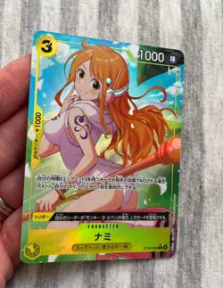 ONE PIECE Nami ST29-008 Alt Art (Full Art) Starter Deck 29 Egghead Foil - NM - Image 2