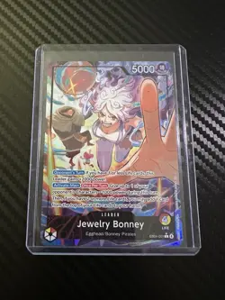 One Piece Jewelry Bonney Leader Holo Egghead/Bonney Pirates EB04-001 5000 Power - Image 1