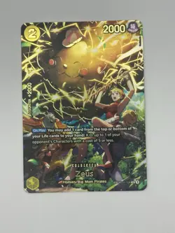 Zeus (SP) OP11-106 Adventure on Kami's Island Foil - Image 1