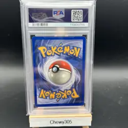 Raichu 14/62 Fossil Holo Pokemon PSA 5 - Image 2