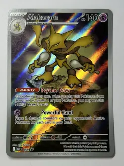 Alakazam 009 Mega Evolution Promo Card English Pokemon TCG MINT - Image 1