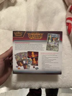 Obsidian Flames Pokemon Center Etb Sealed - Image 3