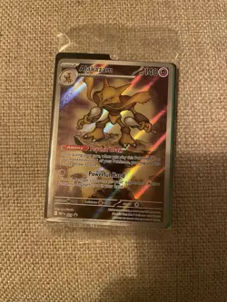 Pokemon TCG Alakazam 009 Mega Evolution Promo Card - Image 1