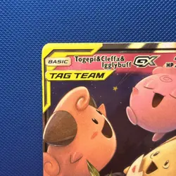 Pokemon TCG Togepi Cleffa Igglybuff GX Card 143/236 Cosmic Eclipse - Image 2