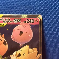 Pokemon TCG Togepi Cleffa Igglybuff GX Card 143/236 Cosmic Eclipse - Image 3