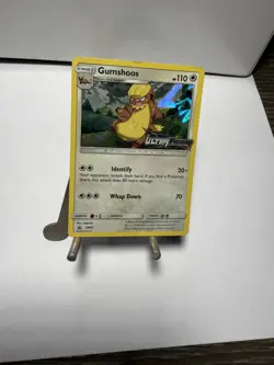 Gumshoos SM97 Ultra Prism Stamped Prerelease Black Star Promo Pokemon Card SM 97 - Image 3