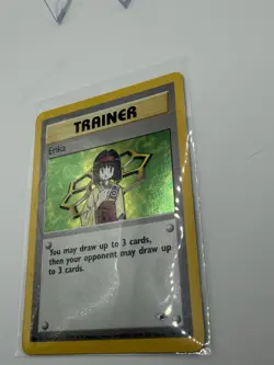 Pokemon TCG Erika Trainer Card 16/132 Holo Rare 2000 Gym Heroes NM - Image 3