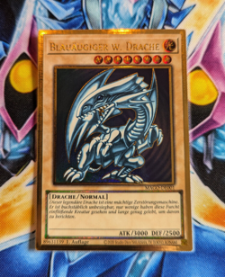 Yu-Gi-Oh! Blauaugiger W. Drache MAGO-DE001 GOLD Rare! Deutsch! 1.Auflage! TOP - Image 2