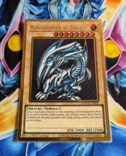 Yu-Gi-Oh! Blauaugiger W. Drache MAGO-DE001 GOLD Rare! Deutsch! 1.Auflage! TOP - Image 5