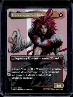 MTG Kuja, Genome Sorcerer FOIL Borderless Showcase Art 0399 FIN Final Fantasy - Image 2