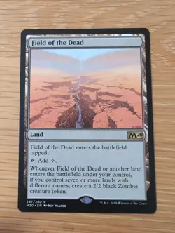 Field of the Dead - M20 - Near Mint - MTG - Image 1
