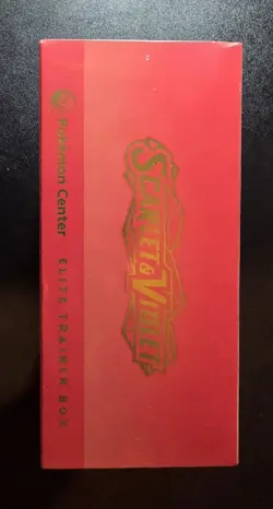 Pokemon Scarlet Violet Base Set Pokemon Center Elite Trainer Box Koraidon ETB - Image 2