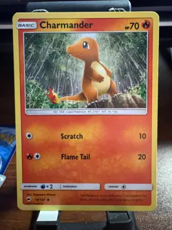 Charmander Normal Common SM - Burning Shadows SM03 Fire 18/147 Pokemon Card TCG - Image 1