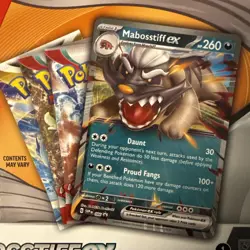 Pokemon TCG: Mabosstiff EX Showcase Box Sealed - Image 4