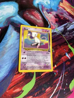 Pokemon TCG Mew 8 WOTC Non Holo Black Star Promo - Image 2
