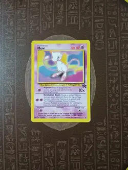 Mew Black Star Promo #8 WOTC LP Vintage Pokemon TCG - Image 3