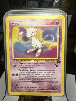 Mew 8 (Movie Promo) Black Star Promo WoTC Promo 08 Pokemon - Image 1