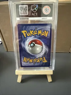 ACE 10 Mew 8 BLACK STAR PROMO Pokemon Card WOTC League Promo GEM MINT - Image 2