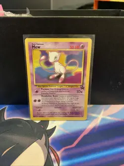 Pokemon TCG Mew Black Star Promo Card No. 8 Non Holo WOTC - Image 1