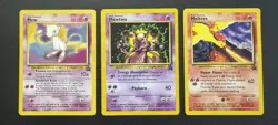 Pokemon TCG WOTC Black Star Promo Bundle 8 14 21 Mewtwo Mew Moltres Mixed Con - Image 1