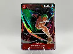 2023 One Piece Roronoa Zoro ST01-013 SR Gift Collection (Alt Art) Super Rare - Image 1