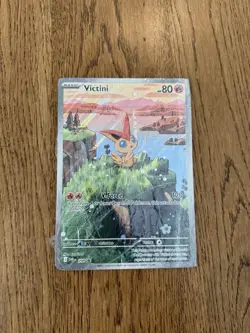 Pokemon Victini 208 JUMBO CARD Black Star Promo Black Bolt & White Flare TCG - Image 3