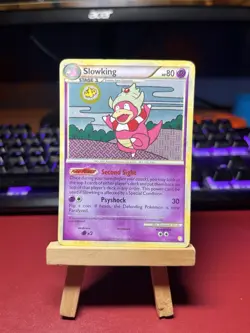Slowking - Heartgold Soulsilver Holo - 12/123 - Pokemon TCG Card - MP - Image 1