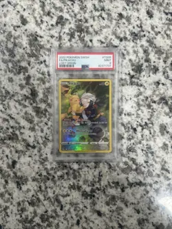 Pokemon Pikachu TCG SWSH Lost Origin Holo Card TG05/TG30 PSA 9 - Image 1