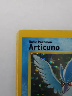 Articuno 70HP 2/62 Pokemon Card Vintage 1995 Rare Holographic - Image 3