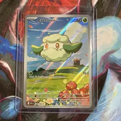 Pokemon TCG Cottonee 090/086 White Flare Illustration Rare Holo Card - Image 1