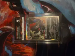 Pokemon TCG Journey Together - N's Zoroark EX 185/159 SIR Graded Card Ace 9 Mint - Image 1