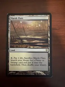 Marsh Flats Zendikar Regular MTG - Image 1