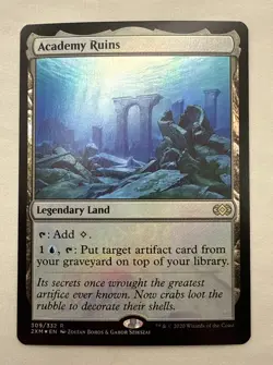 Academy Ruins x1 *FOIL* MTG Double Masters 1x Magic Near Mint NM - Image 1