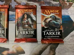 MTG Khans of Tarkir Booster Pack x3 - Image 3