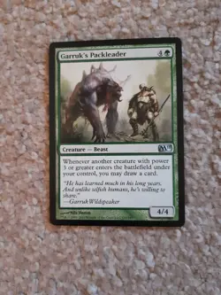 MTG 1 x Garruk's Packleader - Core 2011 - Image 1