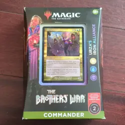 Magic: The Gathering Brothers' War Urza's Iron Alliance Deck Booster Foils - Image 1