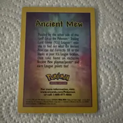 Pokemon TCG Ancient Mew Holo Rare Card 2000 Movie Promo - Image 5