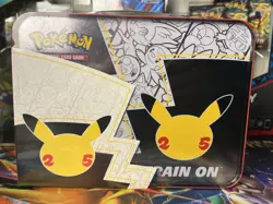 Pokemon Celebrations 25th Anniversary Collector's Chest Lunchbox Sealed - Image 3