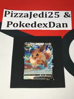Eevee V 108/159 Ultra Rare Crown Zenith Pokemon TCG - Image 1