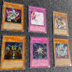 Yugioh Dark Light Earth Trap Card Lot Of 6 Rare Gilford The Legend Divine Dragon - Image 2