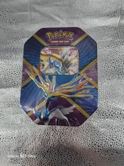 Pokemon TCG Tin- Xerneas EX Factory Sealed 2016 XY and Black & White Series - Image 1