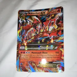2015 Pokemon XY Mega Blaziken EX Black Star Premium Collection Items - Image 3