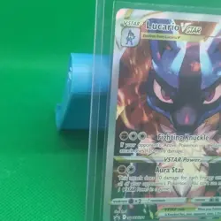 Lucario VSTAR SWSH291 Sword & Shield Promo Full Art Holo Pokemon TCG Near Mint - Image 3