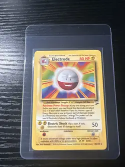 Electrode 25/130 Base Set 2 Rare WOTC Vintage Pokemon - Image 1