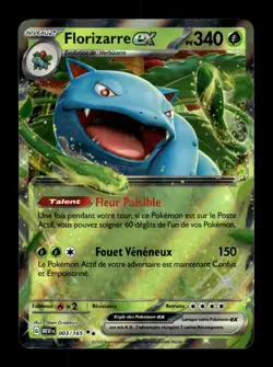 Carte Pokemon Florizarre ex 003/165 151 FR - Image 1