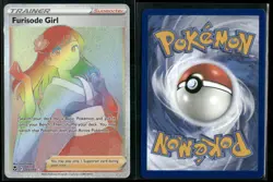 ✰ FURISODE GIRL 205/195 RAINBOW RARE SILVER TEMPEST POKEMON ✰ NM/M - Image 1